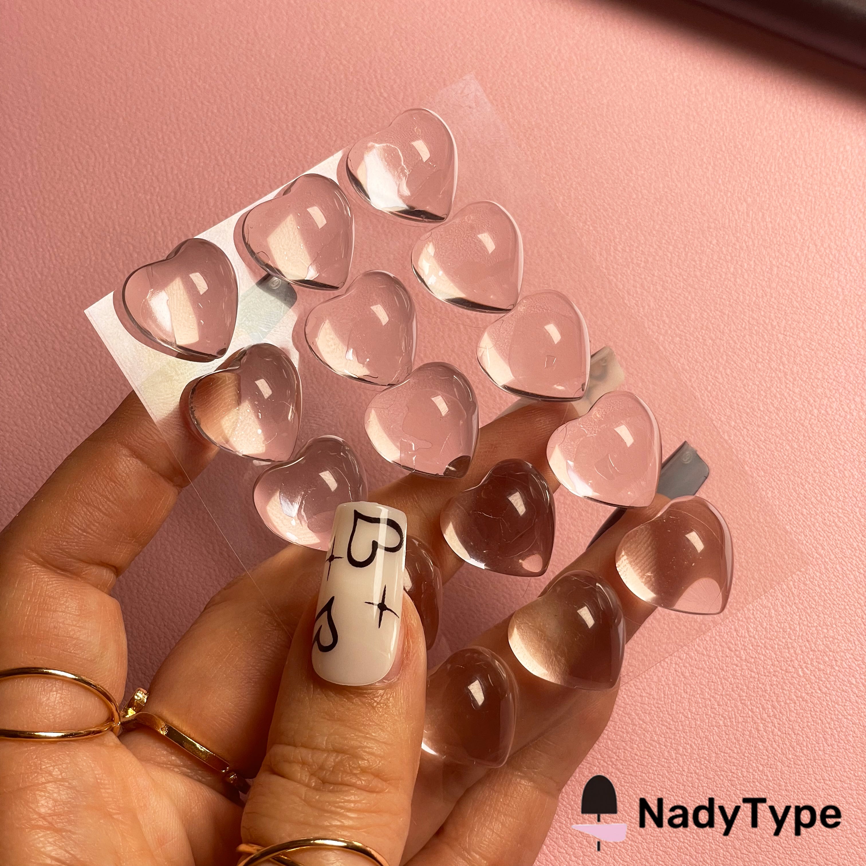 NadyType "Bubble" Heightening Sticker|Compatible With All Desktop Keyboards